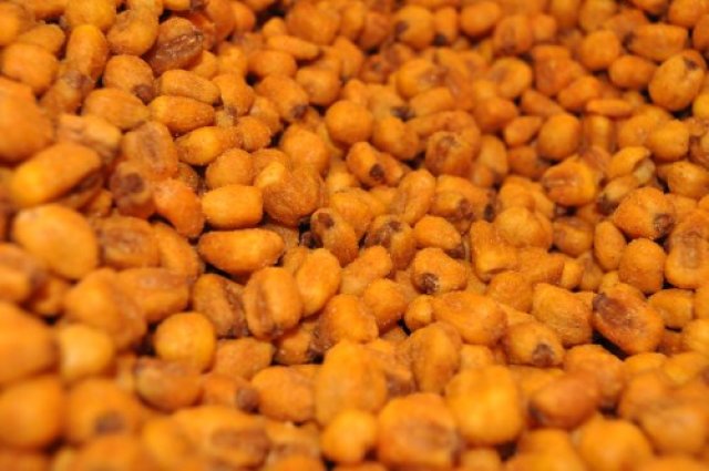 Soslu Mısır Çerezi (Poli Mısır) تفحم الذرة كوكي Roasted Corn Cookie (Poli Popcorn) 